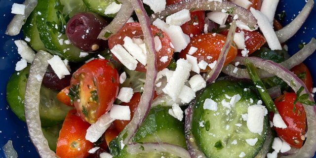 Kali Greek Salad Tray