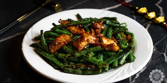 Chicken & Szechwan String Beans