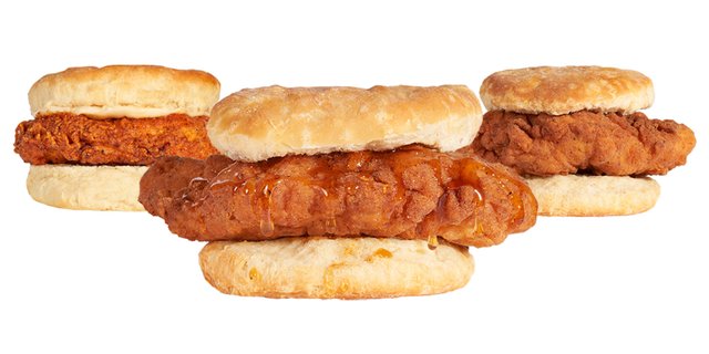 Breakfast Chicken Biscuits