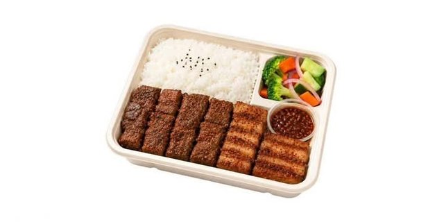 A5 Beef & Lamb Skewer Rice Box