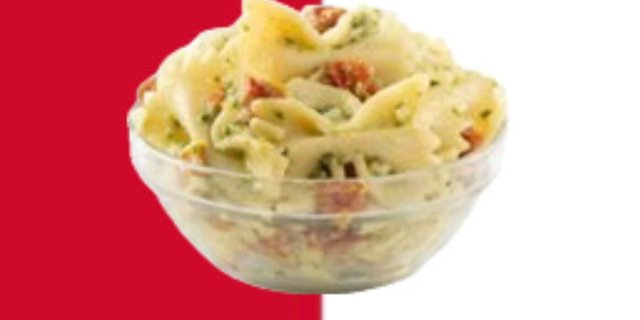 Individual Pesto Bowtie Pasta Salad