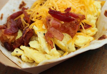 Bacon, Egg & Cheese Taco