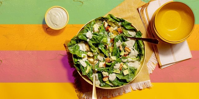 Avocado Caesar Salad