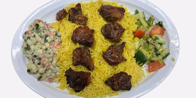 Lamb Kebab Plate