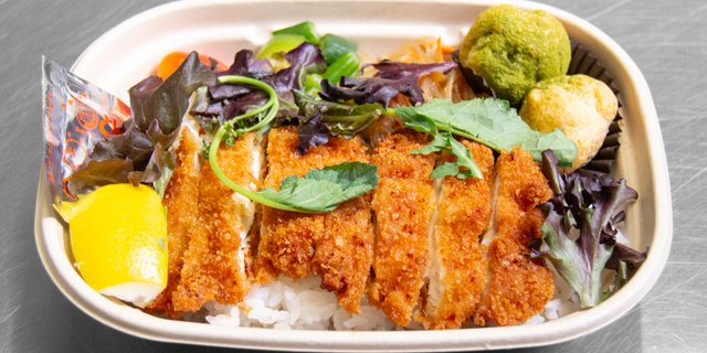 Deluxe Chicken Katsu Bento Box