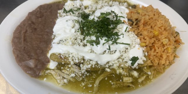 Enchiladas Verdes