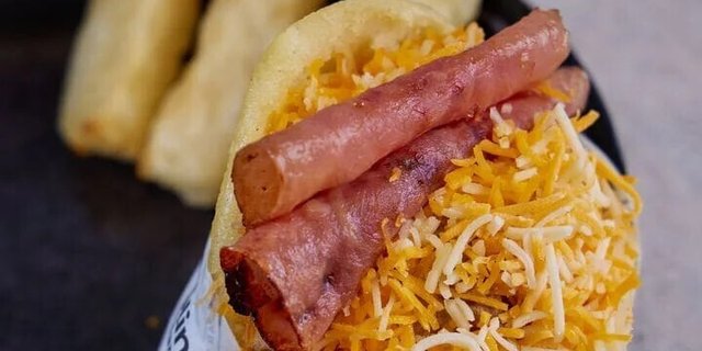 Ham & Cheese Arepa