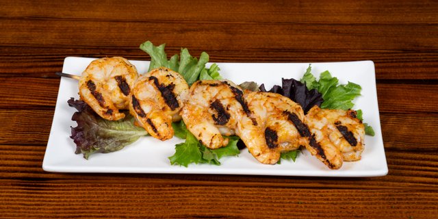 Fire Grilled Shrimp