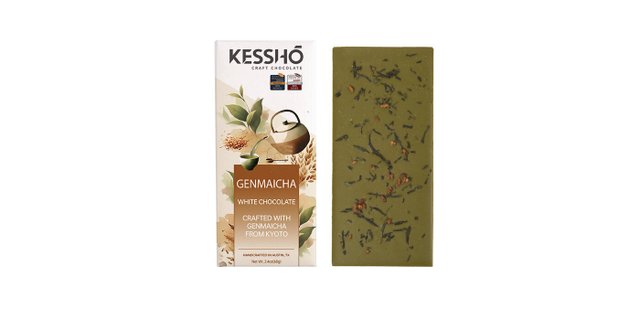 Genmaicha White Chocolate Bar