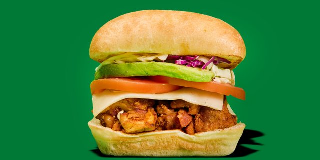 Chicken Club Sandwich Combo Meal