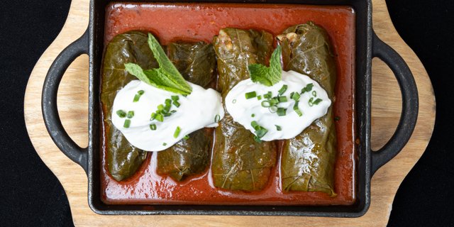 Urfa-Style Grape Leaves