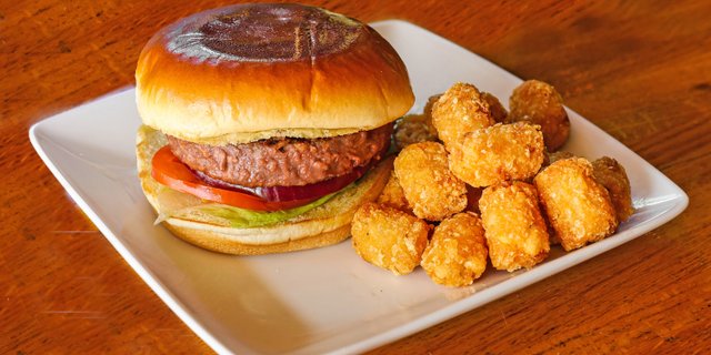 Veggie Burger Boxed Lunch