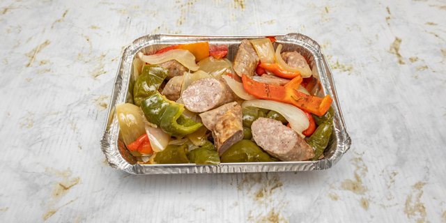 Sausage, Peppers & Onions