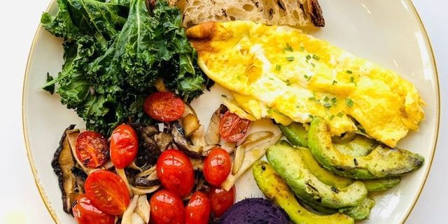 Grill & Green Omelet