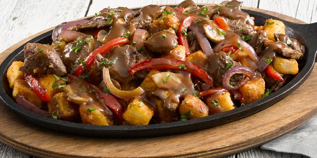 Steak & Peppers Dinner