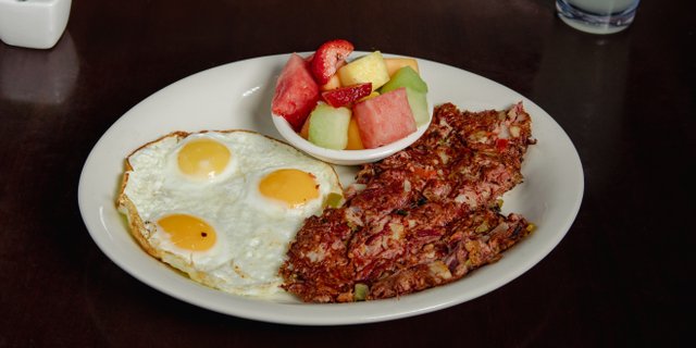 Corned Beef Hash & Eggs
