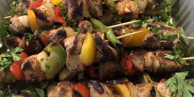 Chicken Kebab Tray