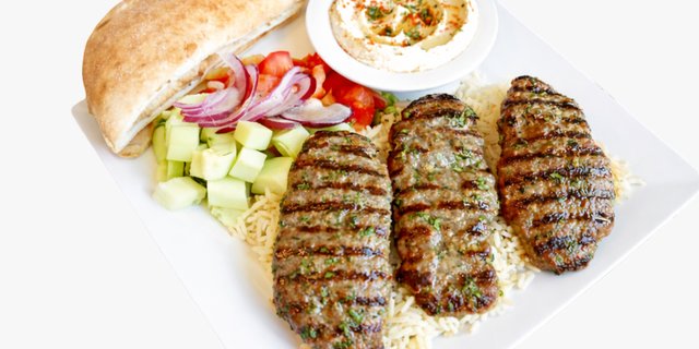 House Kabob Plate