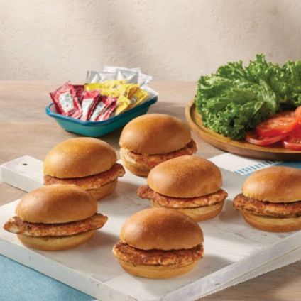 Build Your Own Grilled Saucy Chicken Sandwich Bar