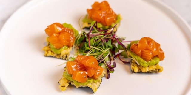 Salmon Tapas