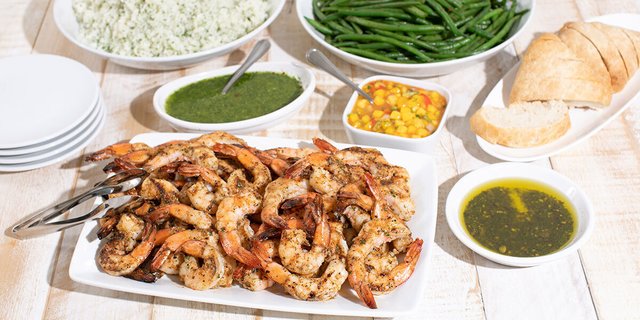 Simply Grilled Shrimp