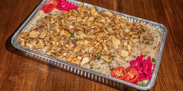 Shawarma Tray w/ Rice