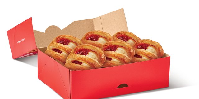 Greek Yogurt & Cherry Mini Pastries