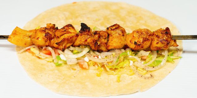 Chicken Shish Kebab Wrap
