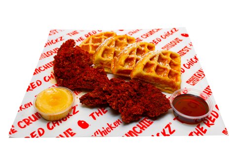 2 Tenders N Waffle Boxed Lunch