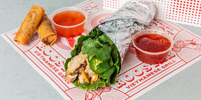 Grilled Lemongrass Chicken Lettuce Wrap Boxed Lunch