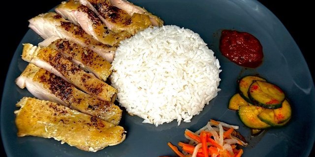 Lemongrass Chicken W/ Rice