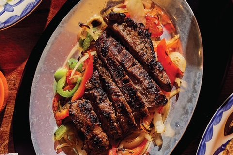 Steak Fajitas