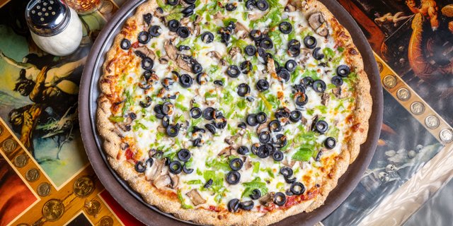 Veggie Pan Pizza