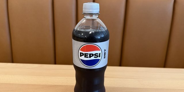 Diet Pepsi Bottled Soda