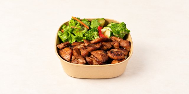 Honey Chicken Rice Bowl