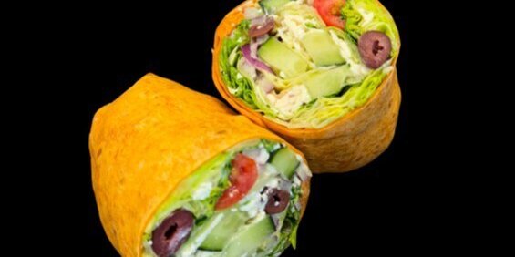 Greek Salad Wrap