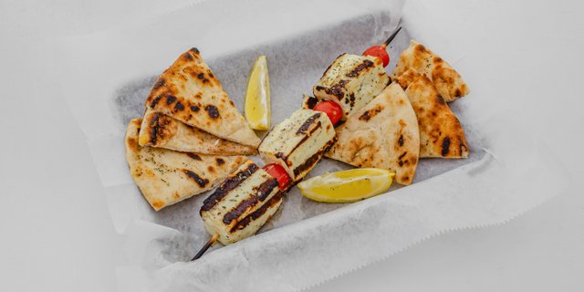 Halloumi Skewers