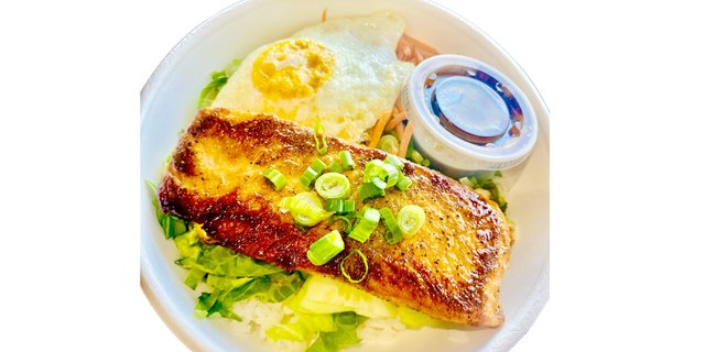 Honey Salmon Bowl