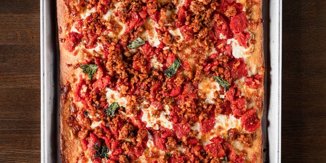 Spicy Grandma Pizza