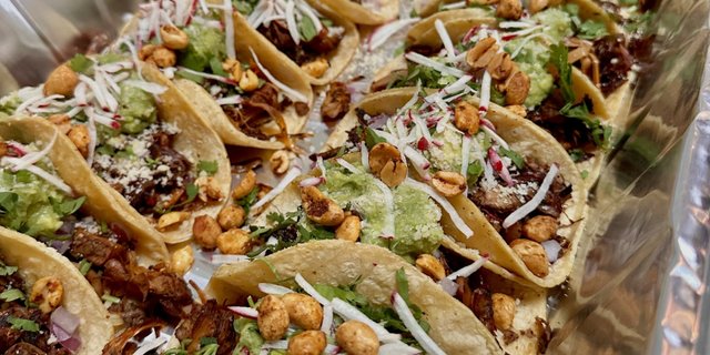 Adobo Jackfruit Tacos
