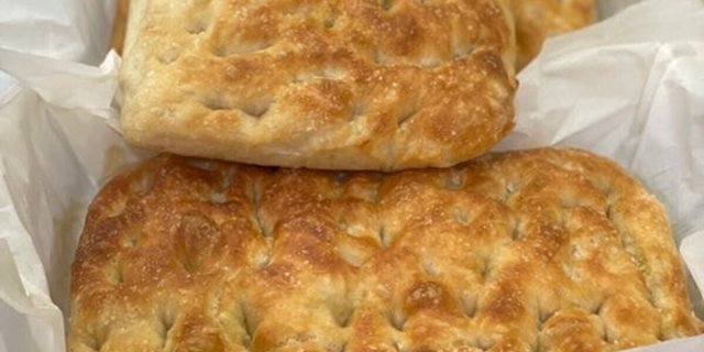 Focaccia Bread (Sliced)