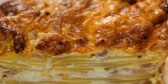 Scalloped Potato Egg Bake