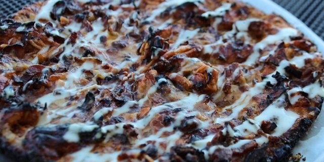 10"  BBQ Chicken Pizza