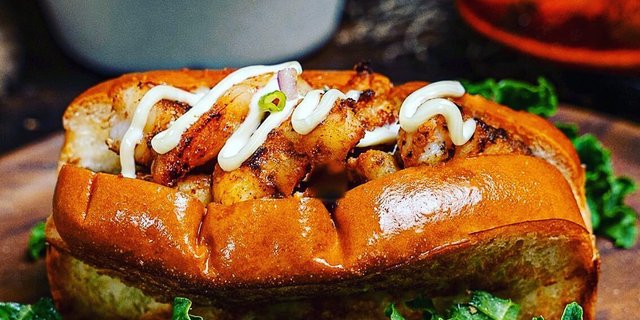 Cajun Shrimp Roll