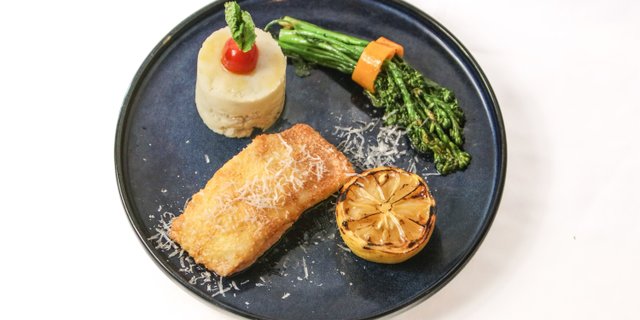 Parmesan Crusted Salmon
