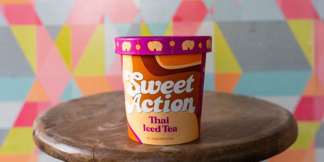 Thai Iced Tea Ice Cream Tub