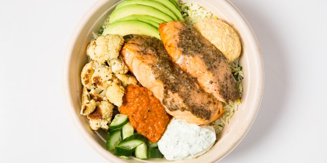 Za'atar Salmon Bowl