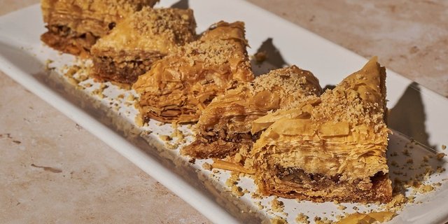 Walnut Baklava Platter