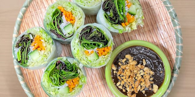 Individual Veggies Summer Roll