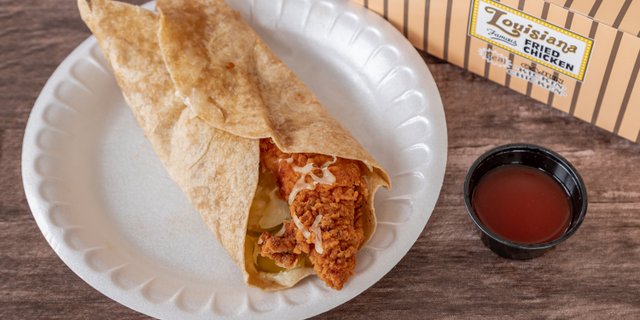 Crispy Chicken Wrap